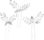 Gold Hair Ties Pearl Hair Clips Hair Accessories Hair Ties 3pcs Pearl Crystal Hair Accessories Wedding Bride Hair Piece Alloy Hair Pin Bun Hair Clip Gold Hair Pin